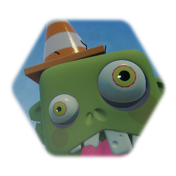 Conehead Browncoat Zombie