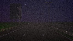 The Dark motorway experience