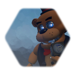 Freddy fazbear from my game from Five night's at Freddys reboot
