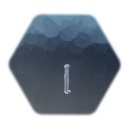 First person fps puppet with flashlight, battery life bar, run