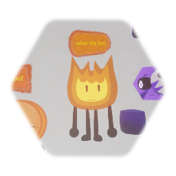 coiny and firey as @mcwitherzberry style