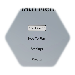 Main Menu Template