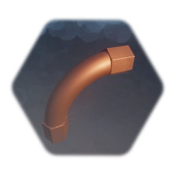 Copperpipe round corner