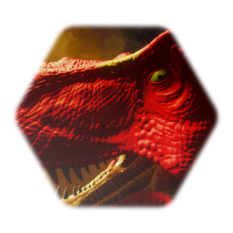 Stylized terry the Tyrannosaurus