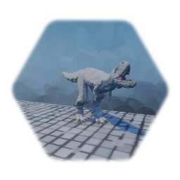 Tarbosaurus (blank)