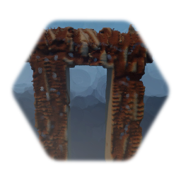 Rusty doorway