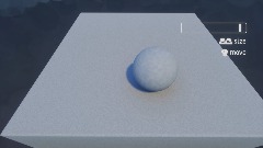 Resizeable Physical Ball Demo