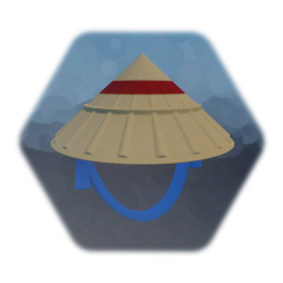 Conical Straw Hat