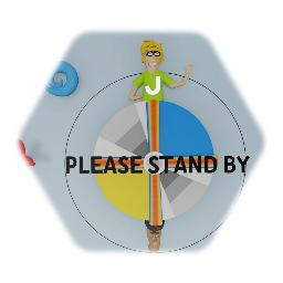 The amazing digital circus PLEASE STAND BY screen (My way)