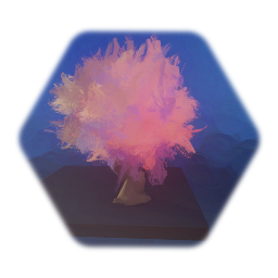 Colored  Fleck Flow Tree