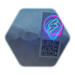 Impspace Dream Circle Echo Poster (QR)