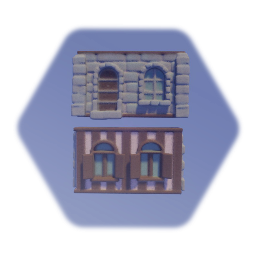 Stone Wall Door & Window - TCM008