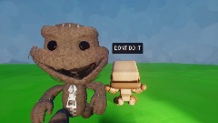 SACKBOY IS GONNA SAY THE F-WORD!!! (ANIMATION)