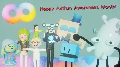 TPOD Autism Acceptance Month render!!