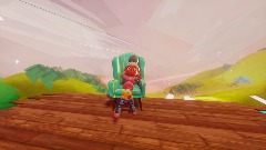 Valencia jump in the sofa animation