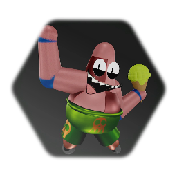 <clue> robo-Patrick|BFBB| stylized