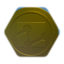 Media Molecule Collectable Gold Coin