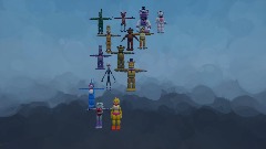 My ranking on fnaf characters