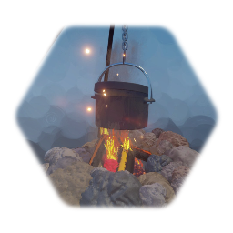 Cast Iron pot with Tripod