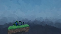 Remix of Minecraft animation tests