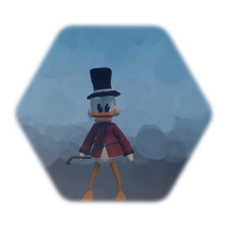 Scrooge McDuck puppet