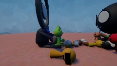 Toodles and Rodger  playing