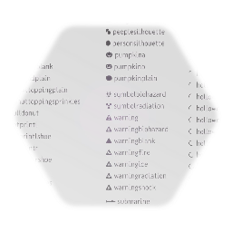 New icons (<l1>+<r1> to view)