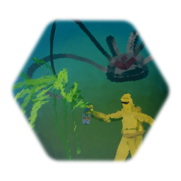 The self-portrait Bug Killer (My first painting - WIP)