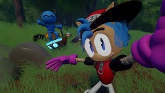 Blanks has a Victory Selfie with Evil