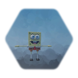 Nicktoons Unite! - SpongeBob model recreation