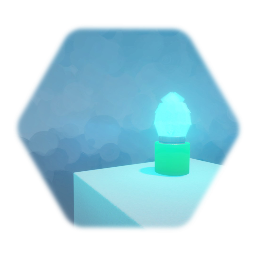 christmas light blue