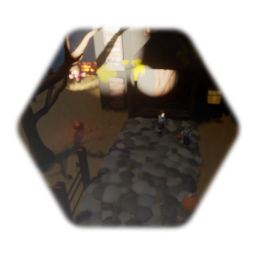 Halloween night fight