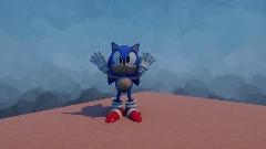 Sonic dancing to coffin dance