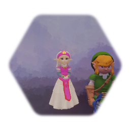 Link and Zelda Follow Logic