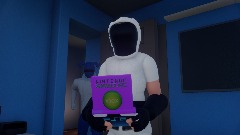 Cybel booting up this strange handheld