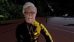 Colonel sanders vs jack in the box cutscene