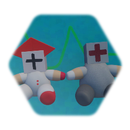 Reaper nurse & the matron's plushies