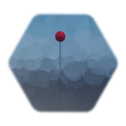 needle with a red ball