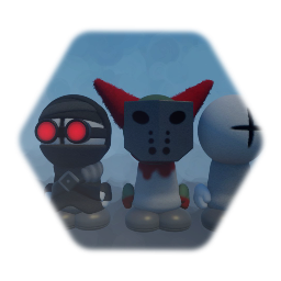 Hank, Tricky and Blank