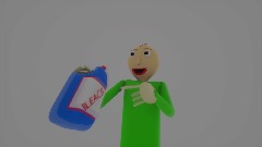 Baldi puts bleach in his eyes