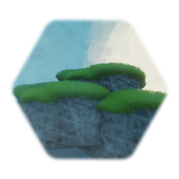 Small Grassy cliff
