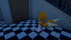 Tails & Nine in Resident Evil code veronica scene (set)