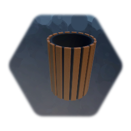 Poubelle trash can