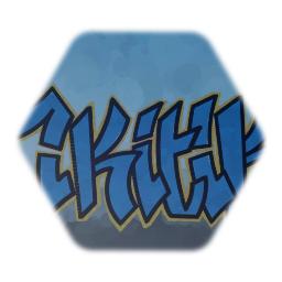 Raw graffiti Tikitiki lettering