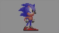 dorkly Sonic sprite animation showcase