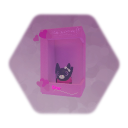<clue>  Star plushie box
