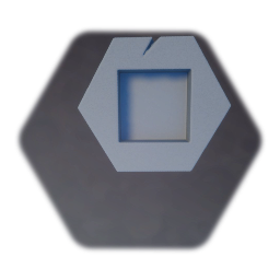 Hex Post Square/Blank