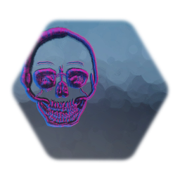 Neon Skull