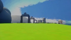 Pacman Stuck In Wave Ocean