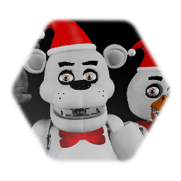 Christmas fnaf models